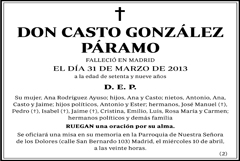 Casto González Páramo